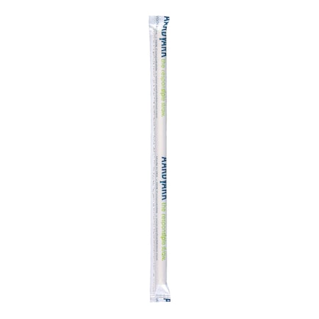 Aardvark 7.75" Kraft Wrapped Giant Paper Straws 2400 PK 61508211